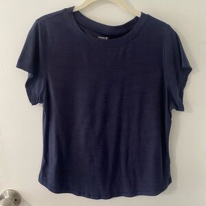 Old Navy Women’s Navy Blue Short Sleeve Active Tee